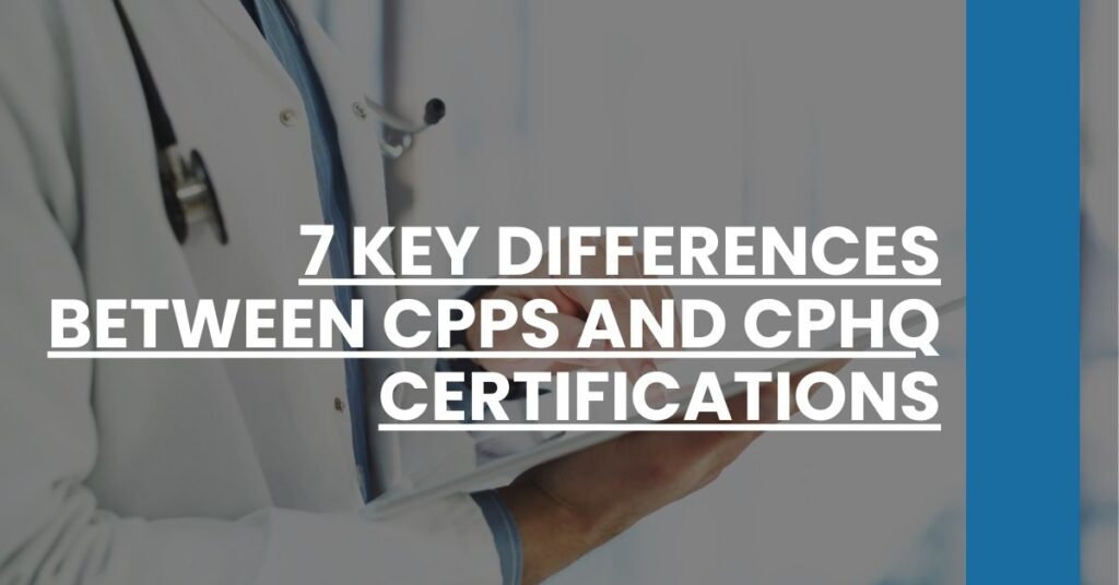7 Key Differences Between CPPS and CPHQ Certifications Feature Image