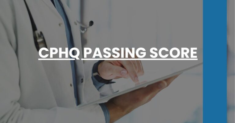 CPHQ Passing Score Feature Image