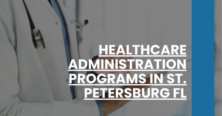 Healthcare Administration Programs in St